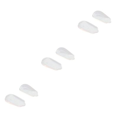 Healvian 3pairs Silicone Heel Pads for Achilles Tendonitis Orthotic Insoles Lift Inserts for o x Legs Correction