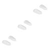 Healvian 3pairs Silicone Heel Pads for Achilles Tendonitis Orthotic Insoles Lift Inserts for o x Legs Correction view 1