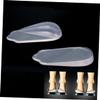 Healvian 3pairs Silicone Heel Pads for Achilles Tendonitis Orthotic Insoles Lift Inserts for o x Legs Correction view 3