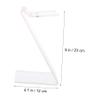 balacoo Hair Dryer Rack for Desk Glass Hair Dryer Holder Bathroom Supplies Sturdy Storage Bracket view 2