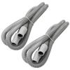 2-pack CPAP Hose 6ft With 22mm Cuffs, Latex-free CPAP Tubing Compatible With Most Machines, Lightweight CPAP Hose, Gray 19mm CPAP Tube, Easy To Attach CPAP Replacement Supplies view 1
