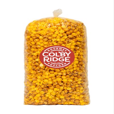 Colby Ridge Salted Caramel & Cheddar Gourmet Craft Popped Gluten Free Popcorn Bulk Sized Large Gift Bash Bags (Bulk 18 Gal. 288 Cups.)