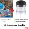 OYV Soap Dispensing Palm Brush, Dish Brush Set with Silicone Drip Tray and One Refill, Kitchen Dish Scrub Brush for Cleaning Pots, Pans, Sinks view 4