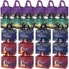 24PCS Ramadan Mubarak Reusable Gift Bags, Assorted Sizes Treat Bags with Handles, Ramadan Mubarak Party Bags, Multifunctional Non-Woven Ramadan Bags for Gifts Wrapping, Ramadan Kareem Party Supplies view 1