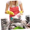 1 Set BBQ Cleaning Brush Natural Dish Sponge Kitchen Dish Sponge Stainless Steel Scourers Bathroom Cleaning Brush Kitchen Supplies Pot Cleaning Ball Dish Brush view 2