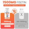 1500mg Fisetin Supplements - Powerful Absorption with Liposomal Delivery,98% Pure Fisetin,Polyphenol Antioxidant for Healthy Aging,Non-GMO - 2 Bottles, 120 Softgels for Adults view 2
