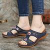 Orthopedic Sandals Women Plantar Fasciitis Arch Support Back Strap Women's Orthopedic Sandals Comfortable Arch Support Orthotic Flip Flops Dressy Summer Wide Width Cute Walking Slides Beach Shoes 2023 view 3