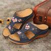 Orthopedic Sandals Women Plantar Fasciitis Arch Support Back Strap Women's Orthopedic Sandals Comfortable Arch Support Orthotic Flip Flops Dressy Summer Wide Width Cute Walking Slides Beach Shoes 2023 view 4