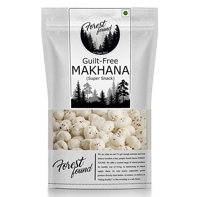 SENTA Makhana Lotus Seeds Pop Big Size | Fox Nut Gorgon Puffed Kernels for Snack Jumbo Size (400 Gram)