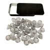 50 Pcs Pipe Screens 0.75inch (3/4) Stainless Steel Conical Design Bowl Screen Filters with Metal Box. Adjustable Size view 1