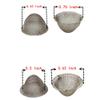 50 Pcs Pipe Screens 0.75inch (3/4) Stainless Steel Conical Design Bowl Screen Filters with Metal Box. Adjustable Size view 3