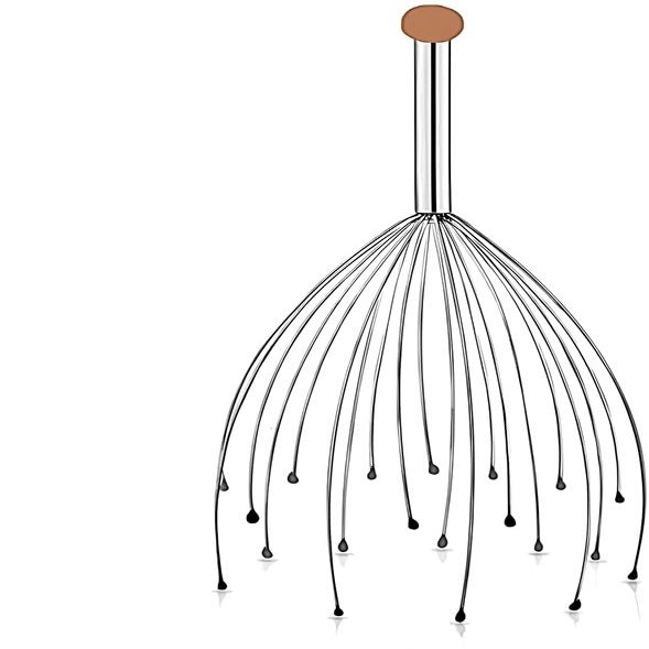 Head Scalp Massager for Stress Relief Manual Massaging Tool for Men and Women Bokomo Japanese Tool Head Scratcher Tingler for Gentle Hair Stimulation