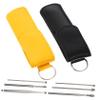 Gatuida 8sets Earwax Removal Tool Set Portable Ear Cleaning Kit Ergonomic Design of Earwax Extractors for Efficient Wax Removal Compact Storage view 2