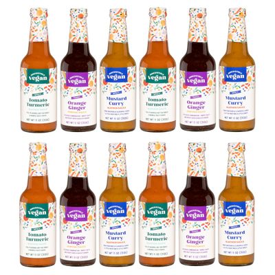 Irresistible Vegan Sauce - Assorted Flavors Pack 11oz (11oz, 12)