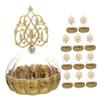 12pcs Box Candy Box Candy Containers Clear Boxes Decorative Boxes Round Bulk Adorable European Style Cases Small Candies Plastic Bridesmaid Wedding view 1