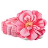 100Pcs Flower Paper Napkins Pink Disposable Floral Napkins Flower Shaped Cocktail Napkins for Mothers Day Birthday Bridal Baby Shower Party Supplies view 1