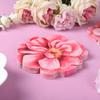 100Pcs Flower Paper Napkins Pink Disposable Floral Napkins Flower Shaped Cocktail Napkins for Mothers Day Birthday Bridal Baby Shower Party Supplies view 2