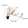 Artificial Bonsai Tree Chinese Zen Autumn Leaf Berry Dried Branch Flower Art Bonsai Ornament Living Room Villa Wabi Sabi Wind Simulation Flower Office Decoration Bonsai view 2
