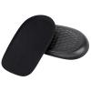 1/2 Inch Heel Lifts for Leg Length Discrepancy Gel Height Increasing Insoles Soft Shoe Lifts for Women Men Uneven Legs Comfort Half Foot Insoles for Heel Pain, Black view 1