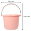 Gatuida Portable Multipurpose Plastic Bucket with Handle for Home and Garden Use for Washing Storing Water and Outdoor Activities Compact and Sturdy Design view 3
