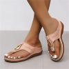 Ladmiple Silver Orthotic Sandals For Women Dressy Womens Orthotic Flips Flops Sandals Arch Support for Flat feet Orthopedic Slides Plantar Fasciitis Comfortable Walking Beach Shoes view 3
