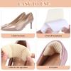 6Pairs Heel Pads for Shoes Too Big Anti-Slip Heel Grips Cushions Inserts Comfortable Protectors for Blister Prevention Sponge Material Easy to Use view 2