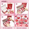 ZSJGGBOY Merry Christmas Surprise Gift Boxes, Joyjoyset, Joy Joy Snow Folding Pop-Up Explosion Gift Box, Surprise Gift Box Explosion for Money Christmas (A+B) view 3