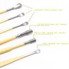 Ear Cleaner,Spring Ear Wax Cleaner Tool Set,Portable Ear Wax Cleaning Kit, Stainless Steel Spade Ear Cleaning, 6PCS Innovative Spring Earwax Cleaner Tool Set with Storage Bag (Blue) view 3