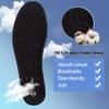 3 Pair -Shoe Inserts for Mens Memory Foam Insoles,Replacement Insoles for Work Boots Running Shoes, Cushion Shock Absorbing for Foot Pain Relief, Comfort Breathable Inner Soles Black 42EU,US9 view 4