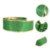 TEHAUX 1roll Saint Patrick's Day Ribbon Decorative Cloth for Present Wrapping DIY Crafts Floral Bouquets and Festival Decor Durable and Versatile Wrapping view 2