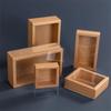 10Packs Rectangle Kraft Paper Box with PVC Window For Wedding ,Birthday Party,Jewelry, Candy Cookies Clear Boxes Decorative Gift Packaging (Kraft paper box + clear pvc,Inner Size:20*10*6cm Outer view 1
