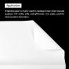 MECCANIXITY Pearlescent Film Flower Wrapping Paper 22.8x22.8 Inch Waterproof for DIY Crafts, Gift/Gift Box Packaging Cream White Pack of 20 view 4