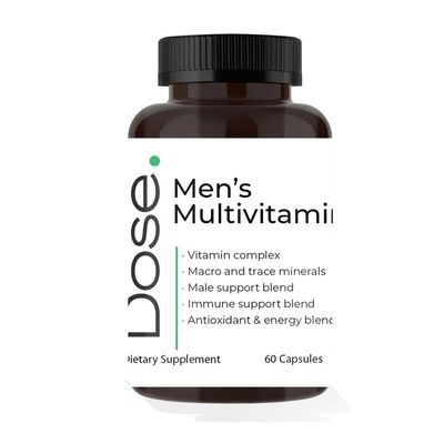 DOSE Men's Multivitamin Supplement 60 Capsules