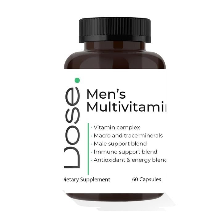 DOSE Men's Multivitamin Supplement 60 Capsules