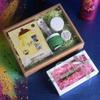 10Packs Rectangle Kraft Paper Box with PVC Window For Wedding ,Birthday Party,Jewelry, Candy Cookies Clear Boxes Decorative Gift Packaging (Kraft paper box+matt pvc,Inner Size:20*10*6cm Outer view 4