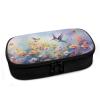 Pzuqiu Hummingbird Flower Insulin Cooler Travel Case for Medications, Diabetic Carrying Cooling Bag for Insulin Pen and Diabetic Supplies Handy Medication Insulated Case view 2