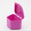 30 Pieces trapezoidal Plastic Denture Bath Box Dental Denture Appliance Container trapezoidal Denture Storage Box (Color : Pink) view 1