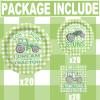 OuteGo Tractor Party Decorations - 20 Packs Plates and Napkins - Disposable, Stylish Supplies for Birthdays and Events view 2