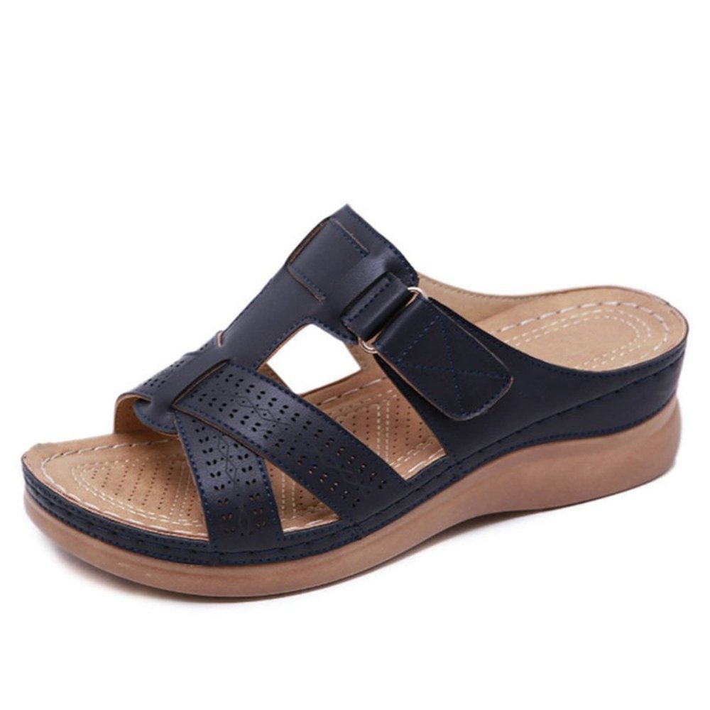 Orthotic Sandals For Women Plantar Fasciitis Womens Fashion Orthotic Slides Ladies Lightweight Athletic Sandals Slip On Slippers With Comfortable Plantar Fasciitis Arch Support