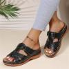 Orthotic Sandals For Women Plantar Fasciitis Womens Fashion Orthotic Slides Ladies Lightweight Athletic Sandals Slip On Slippers With Comfortable Plantar Fasciitis Arch Support view 3
