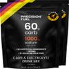 Precision Fuel PF60 Carb & Electrolyte Drink Mix Powder for Hydration & Energy - Endurance Sports Nutrition, Vegan, Hypotonic - 60g Carb, 1000mg Sodium per Litre - Mild Citrus Flavor, 2-Pack view 1