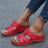 Orthopedic Sandals For Women Arch Support Slingback Womens Orthotic Flips Flops Sandals Arch Support for Flat feet Orthopedic Slides Plantar Fasciitis Comfortable Walking Beach Shoes view 3