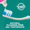 Tom's of Maine Antiplaque and Whitening Fluoride Free Natural Toothpaste Gel, Vegan, Spearmint, 4 Ounces (3 Pack) view 3