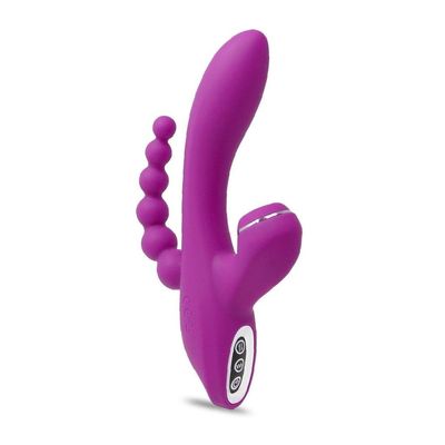 3-in-1 Triple Stimulation Pleasure Toy for Women