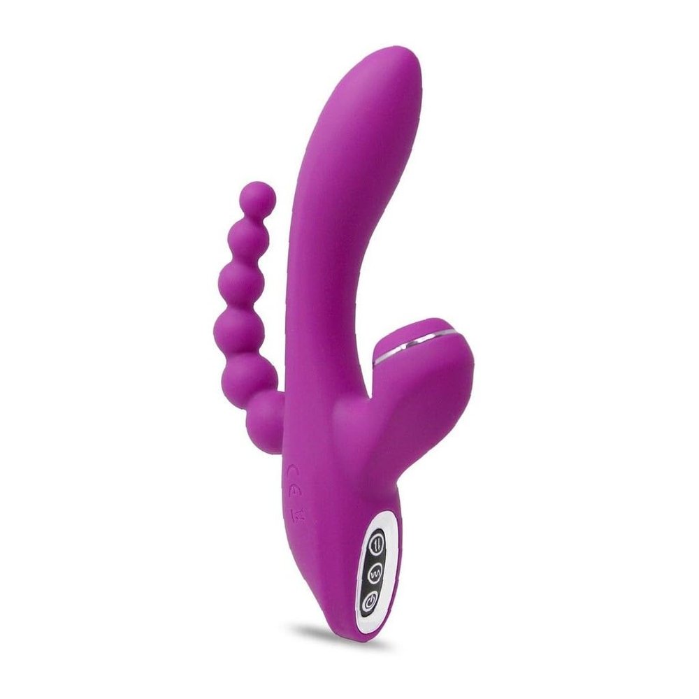3-in-1 Triple Stimulation Pleasure Toy for Women