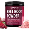 Organic Beet Root Powder with Vitamin B12 & Coryceps - Nitric Oxide Supplement - Beetroot Powder for Energy & Post Workout Recovery - Mix with Water or Smoothies, Cherry Berry Flavor - 30 Servings view 1