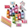 Thoughtfully Gourmet, Snow Cone Party Gift Set, Includes Ingredients for 20 Snow Cones, 8 Flavored Syrups, Toppings, and Paper Cups, Set of 20 view 3