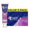 Crest 3D White Advanced Teeth Whitening Toothpaste, Crest 3D White Brilliance Toothpaste, Radiant Mint, 3.3 oz, Pack of 3 view 1
