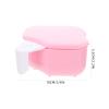 SaditY Retainer Case Cleaner Denture Bath Box False Teeth Storage Organizer Retainer Soak Holder Box Cleaner Braces Mouth Guard Night Guard Retainers, style view 4