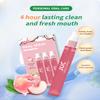 3 Count Mint Breath Spray Mouth Spray Breath Freshener Oral Care for All Ages 0.33OZ (10ML) Mint Peach Flavor view 2